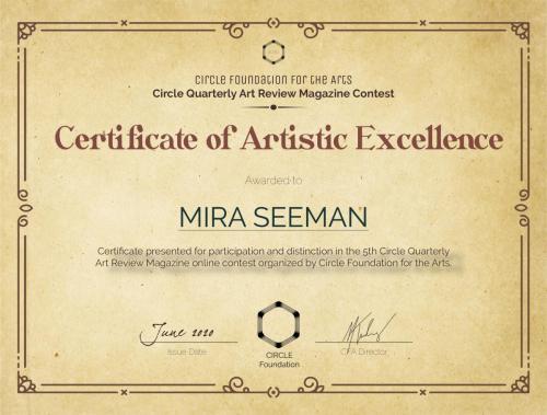 CQAR5-ArtisticExcellenceCertificate-Mira Seeman-min